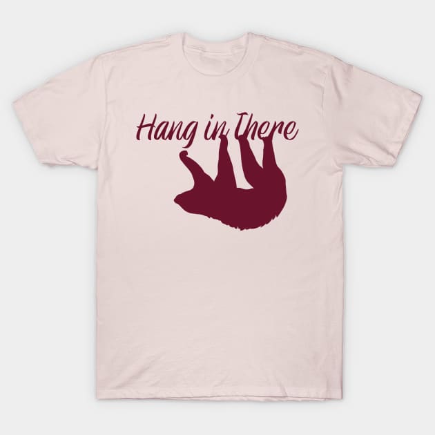 Hang in There - Sloth T-Shirt by GeoCreate